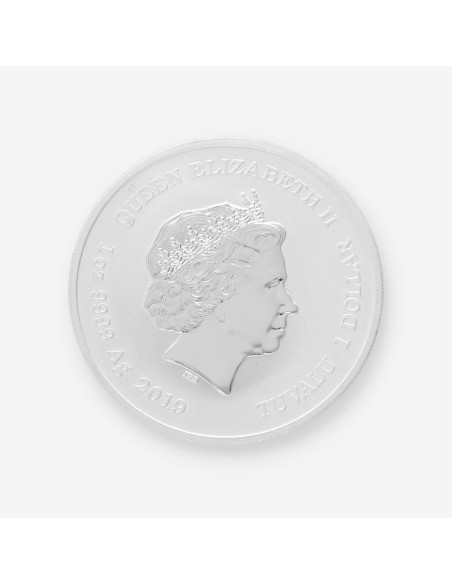 Moneda de plata Hulk