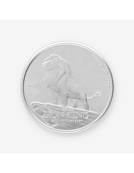 Moneda de plata Rey LeÃ³n