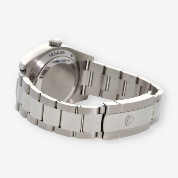 Rolex Milgauss 116400GV caja y documento 2012