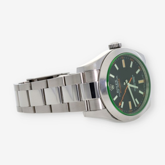 Rolex Milgauss 116400GV caja y documento 2012