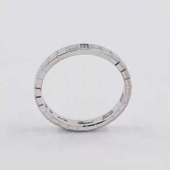 Anillo Chopard en oro blanco con brillante 2