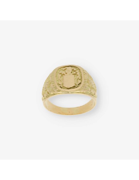 Anillo sello en oro 18kt
