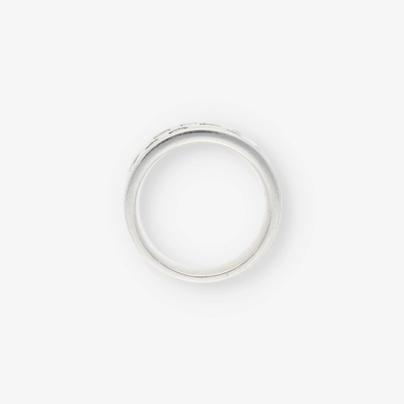 Anillo en oro blanco 18kt con brillantes