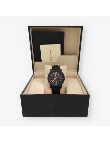 Reloj Bulgari Carbongold caja y documentos