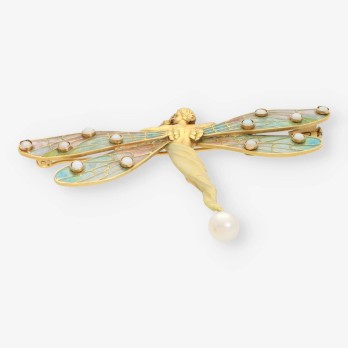 Colgante Ninfa Plenitud Masriera oro 18kt 2