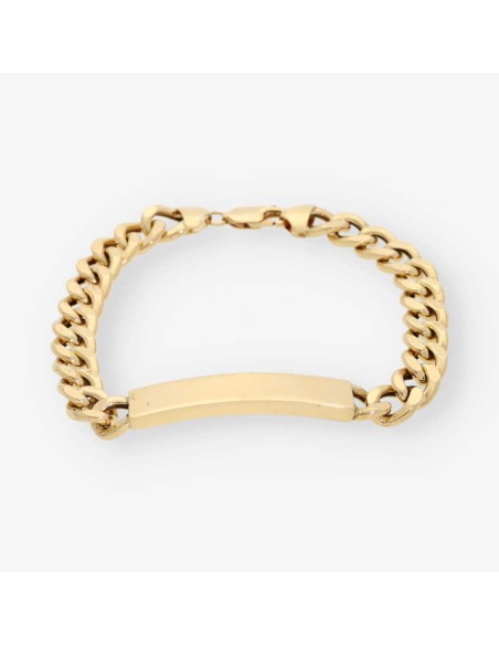 Pulsera nomeolvides en oro 18kt