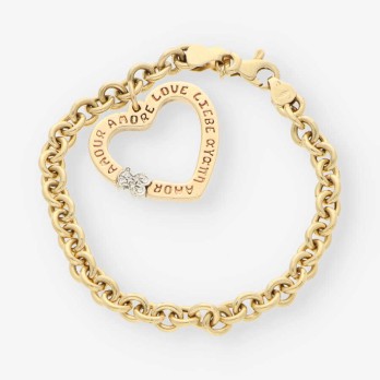 Pulsera oro y bri TOUS 2