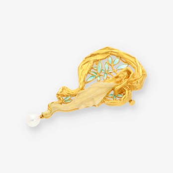 Colgante Ninfa Masriera oro 18kt 2