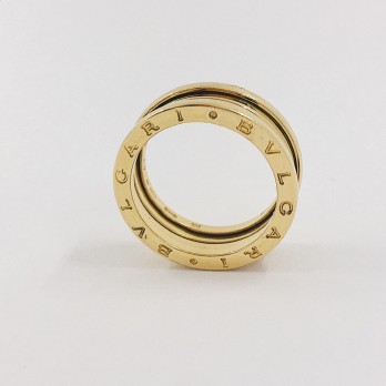 Anillo Bulgari B-Zero de tres bandas en oro 18kt 2