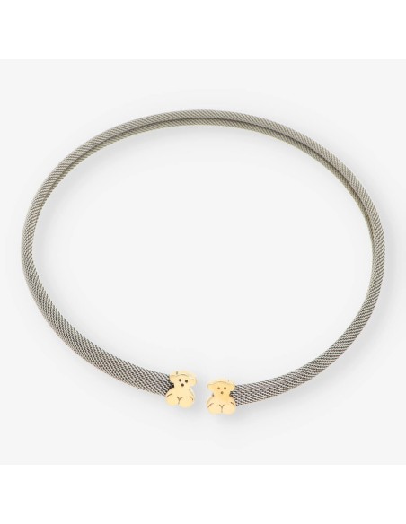 Collar Tous en acero y oro 18kt