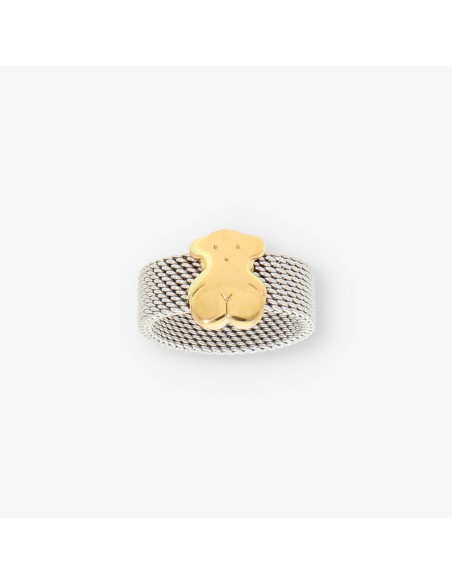 Anillo or acero y oro TOUS