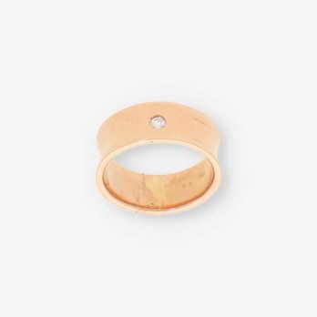 Anillo oro rosa y bri 2