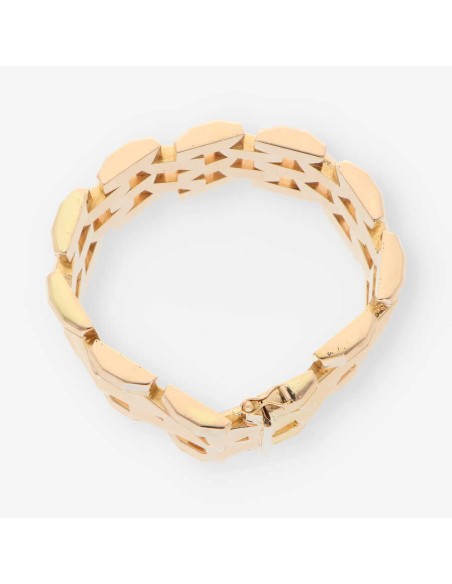 Pulsera oro aÃ±osm 60