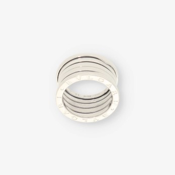 Anillo 5 vueltas oro blanco BULGARI 2