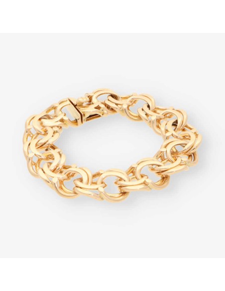 Pulsera Milanesa  oro