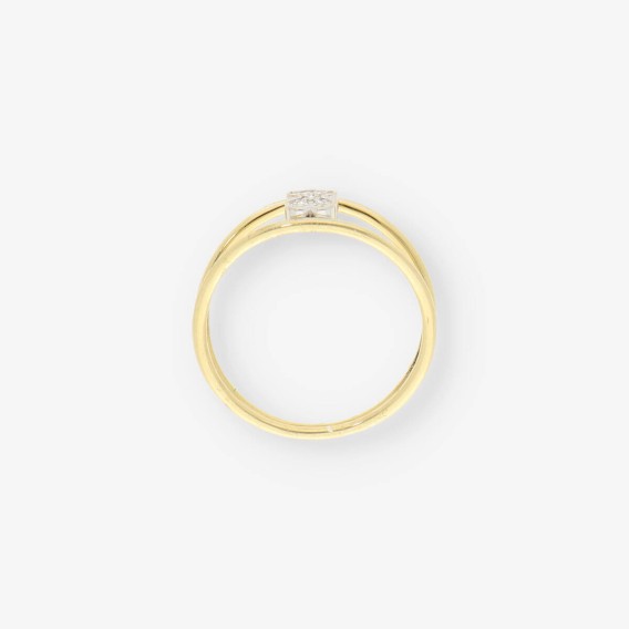 Anillo oro y bri TOUS