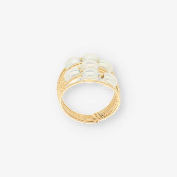 Anillo oro y perla TOUS