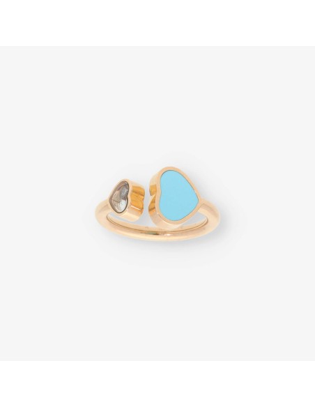 Anillo oro, turquesa y bri CHOPARD