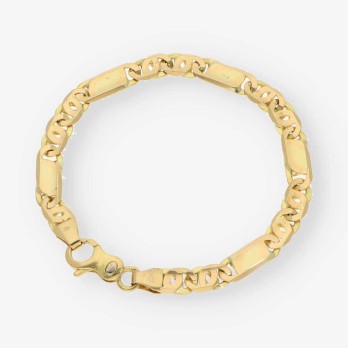 Pulsera plana oro 2