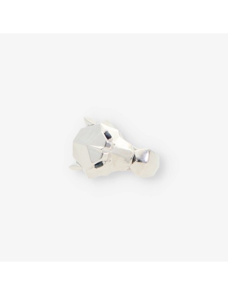 Anillo pantera oro blanco