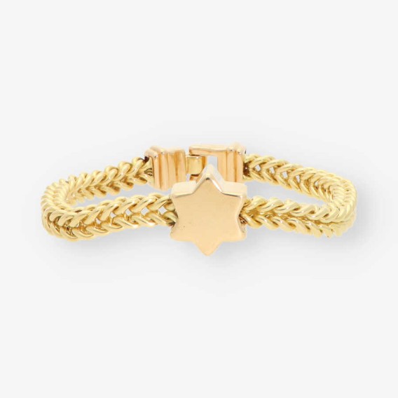 Pulsera estrella oro