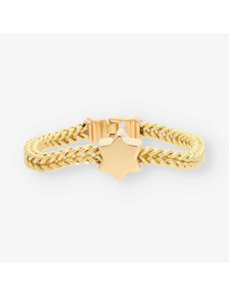 Pulsera estrella oro