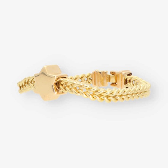 Pulsera estrella oro