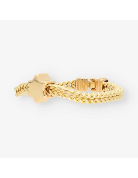 Pulsera estrella oro