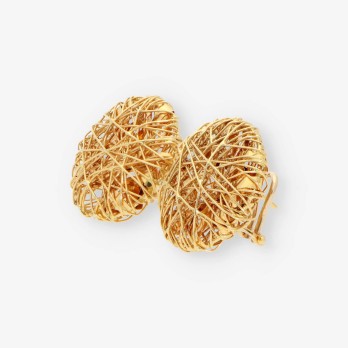 Pendientes hilo de oro 2