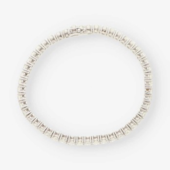 Riviere oro blanco y bri aprox. 7,3 Qt. 2