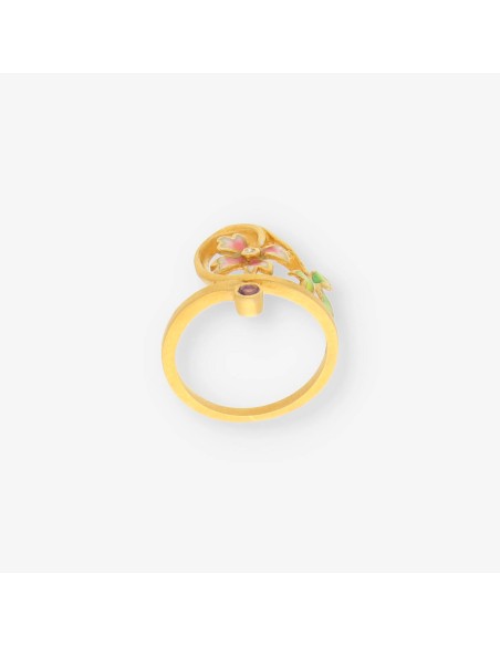 Anillo oro y bri MASRIERA