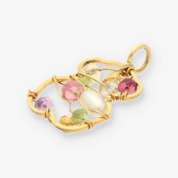 Colgante garabato oro TOUS 2