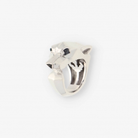 Anillo pantera en oro blanco 18kt NUEVO | Comprar anillos de segunda mano