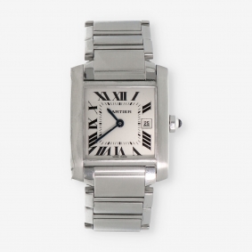 Cartier Tank Francaise 2465 | Comprar joyas y relojes Cartier de segunda mano | Comprar reloj segunda mano
