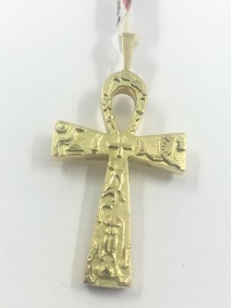 Colgante cruz en oro | Comprar colgantes de segunda mano