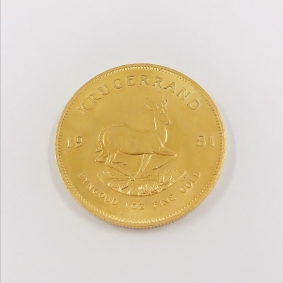 Krugerrand sudafricano en oro | Monedas de Oro
