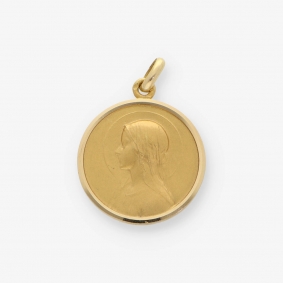 Medalla en oro 18kt | Comprar colgantes de segunda mano