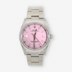 Rolex Oyster Perpetual 36 Candy Pink caja y documentos | Comprar Rolex de segunda mano | Comprar reloj segunda mano