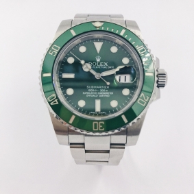 Rolex Submariner Date 116610LV Hulk | Comprar Rolex de segunda mano | Comprar reloj segunda mano