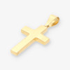 Colgante cruz en oro 18kt